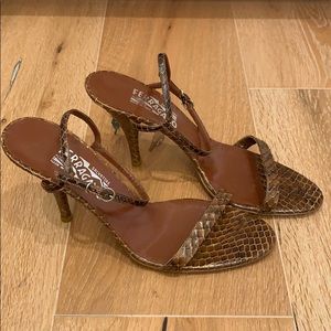 Salvatore Ferragamo heels in size 9.5